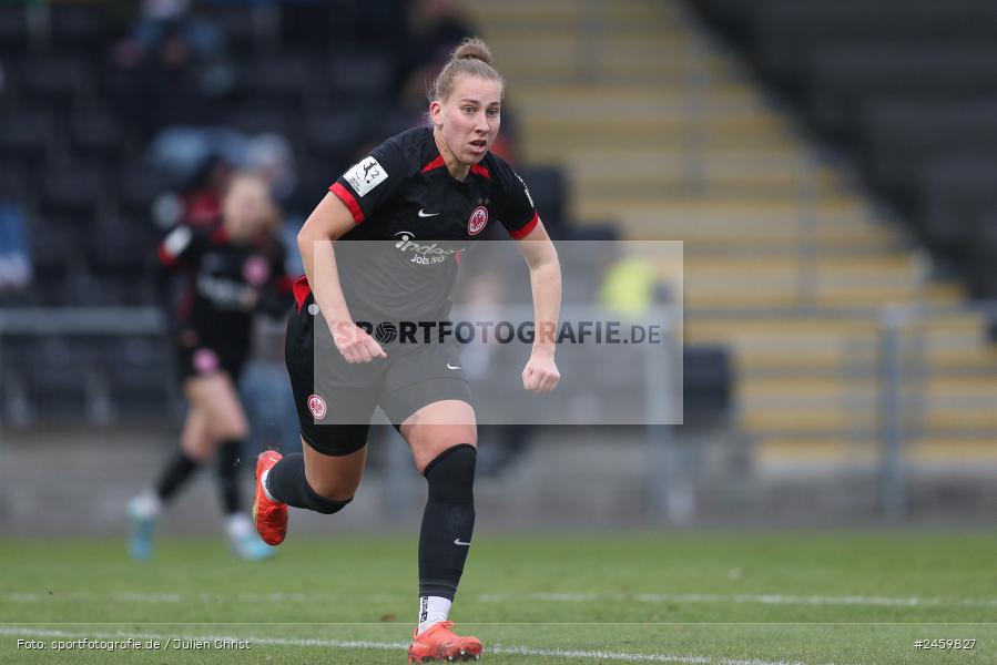 sport, action, Stadion am Brentanobad, SGE, Fussball, Frankfurt, Eintracht Frankfurt II, DFB, Borussia Mönchengladbach, BMG, 2. Frauen-Bundesliga, 15.12.2024 - Bild-ID: 2459827 sport, action, Stadion am Brentanobad, SGE, Fussball, Frankfurt, Eintracht Frankfurt II, DFB, Borussia Mönchengladbach, BMG, 2. Frauen-Bundesliga, 15.12.2024 - Bild-ID: 2459827