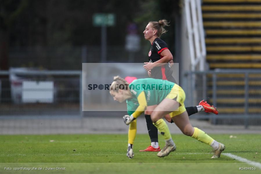 sport, action, Stadion am Brentanobad, SGE, Fussball, Frankfurt, Eintracht Frankfurt II, DFB, Borussia Mönchengladbach, BMG, 2. Frauen-Bundesliga, 15.12.2024 - Bild-ID: 2459856
