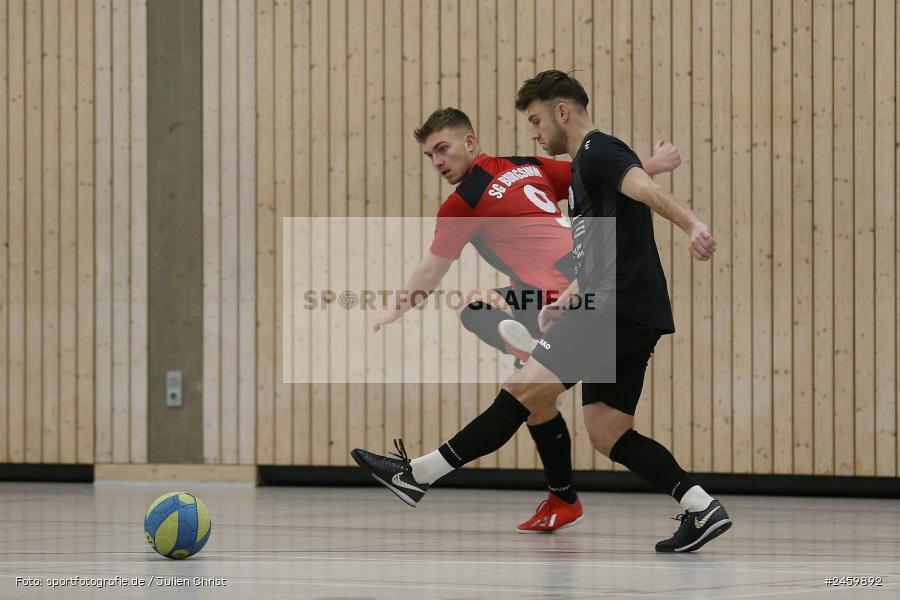 Sinngrundhalle, Burgsinn, 27.12.2024, sport, action, Fussball, BFV, Hallenfussball, 27. Hagemann Midnight-Event 2024, SG Burgsinn, TuS Frammersbach - Bild-ID: 2459892 Sinngrundhalle, Burgsinn, 27.12.2024, sport, action, Fussball, BFV, Hallenfussball, 27. Hagemann Midnight-Event 2024, SG Burgsinn, TuS Frammersbach - Bild-ID: 2459892