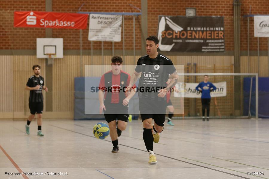 Sinngrundhalle, Burgsinn, 27.12.2024, sport, action, Fussball, BFV, Hallenfussball, 27. Hagemann Midnight-Event 2024, SG Burgsinn, TuS Frammersbach - Bild-ID: 2459896 Sinngrundhalle, Burgsinn, 27.12.2024, sport, action, Fussball, BFV, Hallenfussball, 27. Hagemann Midnight-Event 2024, SG Burgsinn, TuS Frammersbach - Bild-ID: 2459896