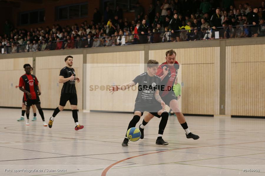 Sinngrundhalle, Burgsinn, 27.12.2024, sport, action, Fussball, BFV, Hallenfussball, 27. Hagemann Midnight-Event 2024, SG Burgsinn, TuS Frammersbach - Bild-ID: 2459902 Sinngrundhalle, Burgsinn, 27.12.2024, sport, action, Fussball, BFV, Hallenfussball, 27. Hagemann Midnight-Event 2024, SG Burgsinn, TuS Frammersbach - Bild-ID: 2459902