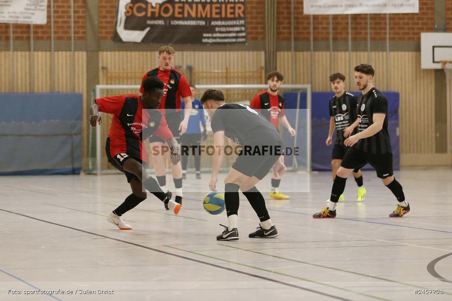 Sinngrundhalle, Burgsinn, 27.12.2024, sport, action, Fussball, BFV, Hallenfussball, 27. Hagemann Midnight-Event 2024, SG Burgsinn, TuS Frammersbach - Bild-ID: 2459906