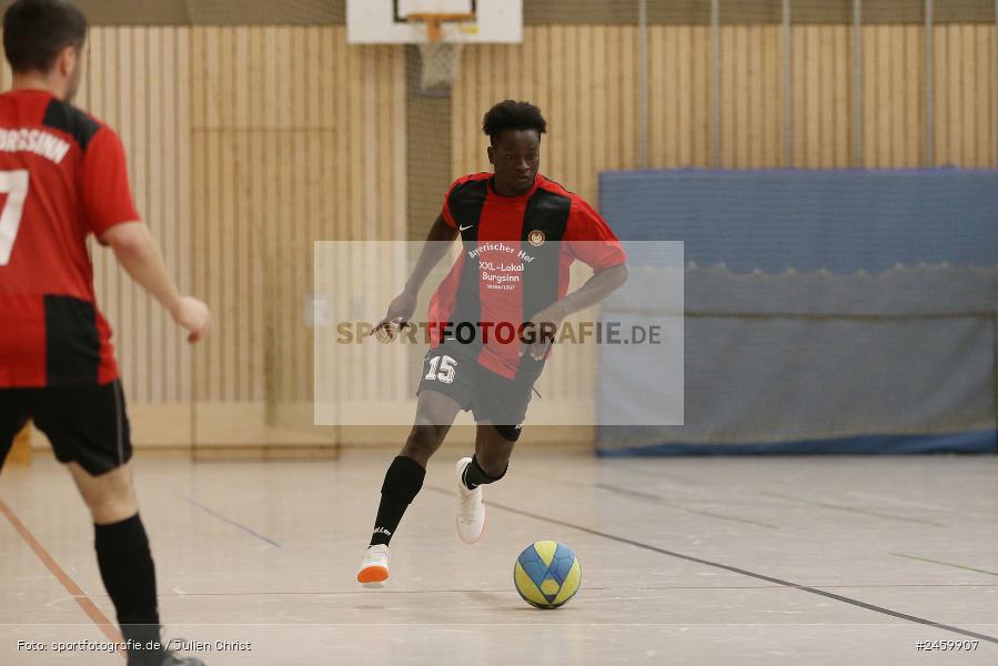 Sinngrundhalle, Burgsinn, 27.12.2024, sport, action, Fussball, BFV, Hallenfussball, 27. Hagemann Midnight-Event 2024, SG Burgsinn, TuS Frammersbach - Bild-ID: 2459907