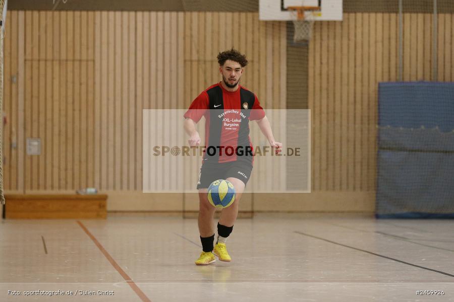Sinngrundhalle, Burgsinn, 27.12.2024, sport, action, Fussball, BFV, Hallenfussball, 27. Hagemann Midnight-Event 2024, SG Burgsinn, FV Gemünden/Seifriedsburg - Bild-ID: 2459926