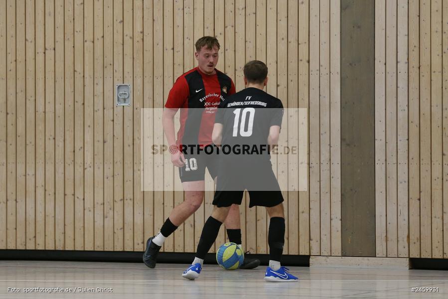 Sinngrundhalle, Burgsinn, 27.12.2024, sport, action, Fussball, BFV, Hallenfussball, 27. Hagemann Midnight-Event 2024, SG Burgsinn, FV Gemünden/Seifriedsburg - Bild-ID: 2459931