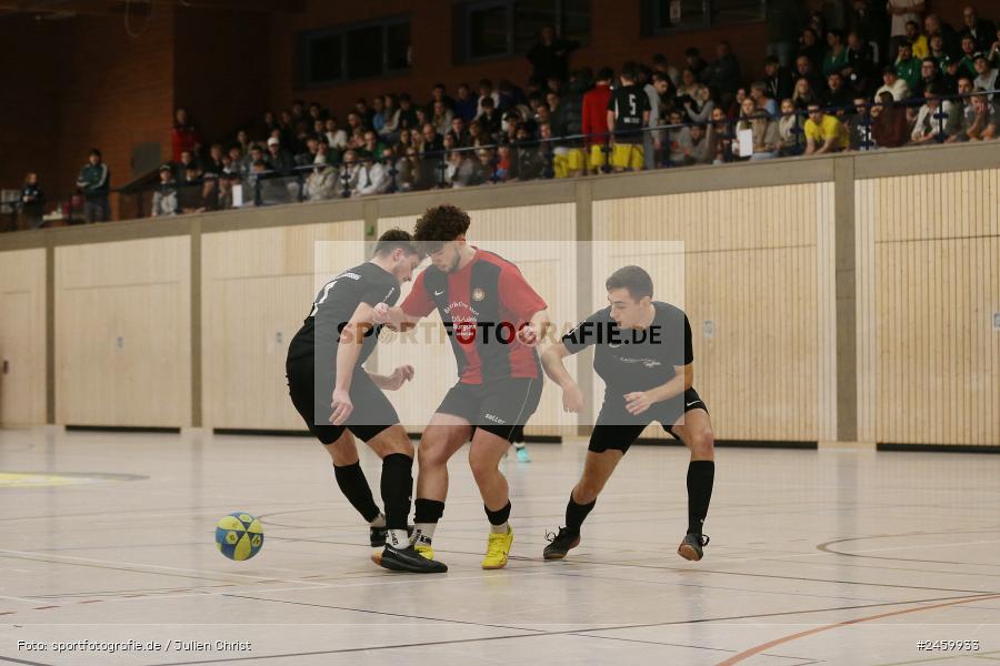 Sinngrundhalle, Burgsinn, 27.12.2024, sport, action, Fussball, BFV, Hallenfussball, 27. Hagemann Midnight-Event 2024, SG Burgsinn, FV Gemünden/Seifriedsburg - Bild-ID: 2459933
