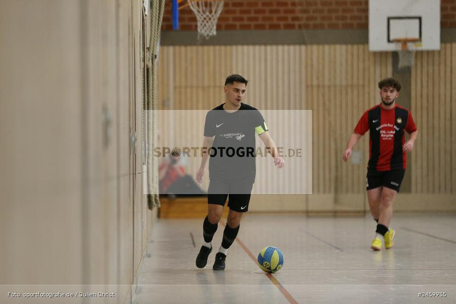 Sinngrundhalle, Burgsinn, 27.12.2024, sport, action, Fussball, BFV, Hallenfussball, 27. Hagemann Midnight-Event 2024, SG Burgsinn, FV Gemünden/Seifriedsburg - Bild-ID: 2459935