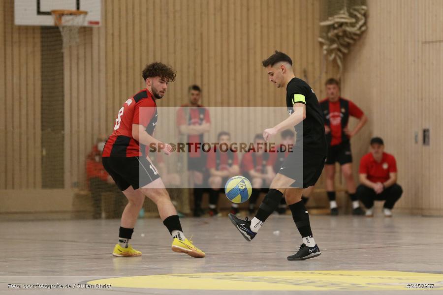 Sinngrundhalle, Burgsinn, 27.12.2024, sport, action, Fussball, BFV, Hallenfussball, 27. Hagemann Midnight-Event 2024, SG Burgsinn, FV Gemünden/Seifriedsburg - Bild-ID: 2459937 Sinngrundhalle, Burgsinn, 27.12.2024, sport, action, Fussball, BFV, Hallenfussball, 27. Hagemann Midnight-Event 2024, SG Burgsinn, FV Gemünden/Seifriedsburg - Bild-ID: 2459937