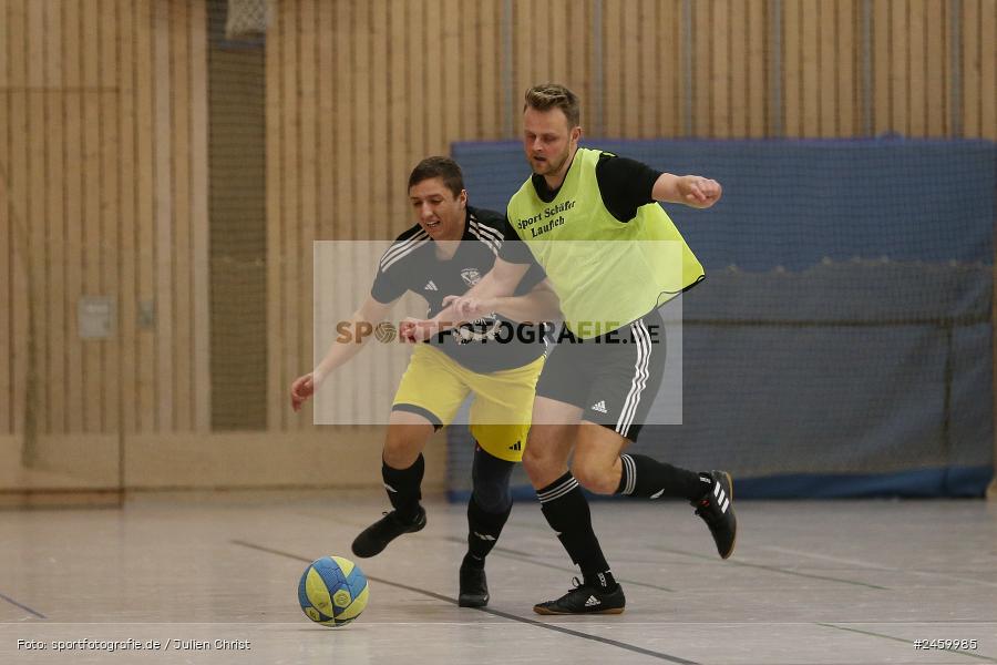 Sinngrundhalle, Burgsinn, 27.12.2024, sport, action, Fussball, BFV, Hallenfussball, 27. Hagemann Midnight-Event 2024, SG Bad-Brückenau Römershag, SV-DJK Wombach - Bild-ID: 2459985