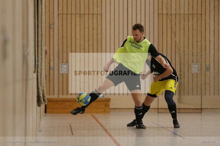 Sinngrundhalle, Burgsinn, 27.12.2024, sport, action, Fussball, BFV, Hallenfussball, 27. Hagemann Midnight-Event 2024, SG Bad-Brückenau Römershag, SV-DJK Wombach - Bild-ID: 2459992