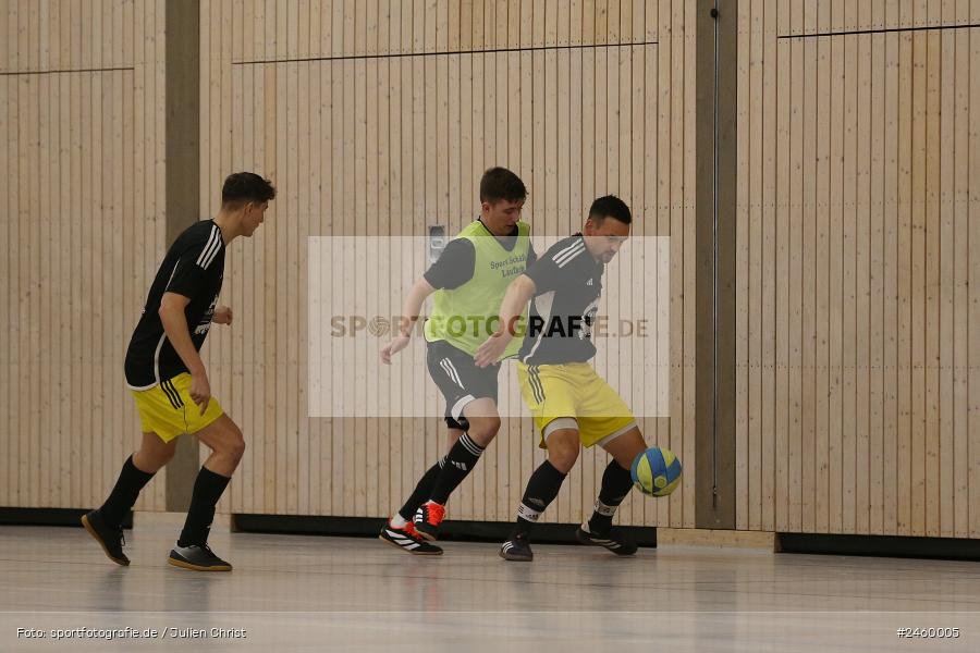 Sinngrundhalle, Burgsinn, 27.12.2024, sport, action, Fussball, BFV, Hallenfussball, 27. Hagemann Midnight-Event 2024, SG Bad-Brückenau Römershag, SV-DJK Wombach - Bild-ID: 2460005 Sinngrundhalle, Burgsinn, 27.12.2024, sport, action, Fussball, BFV, Hallenfussball, 27. Hagemann Midnight-Event 2024, SG Bad-Brückenau Römershag, SV-DJK Wombach - Bild-ID: 2460005