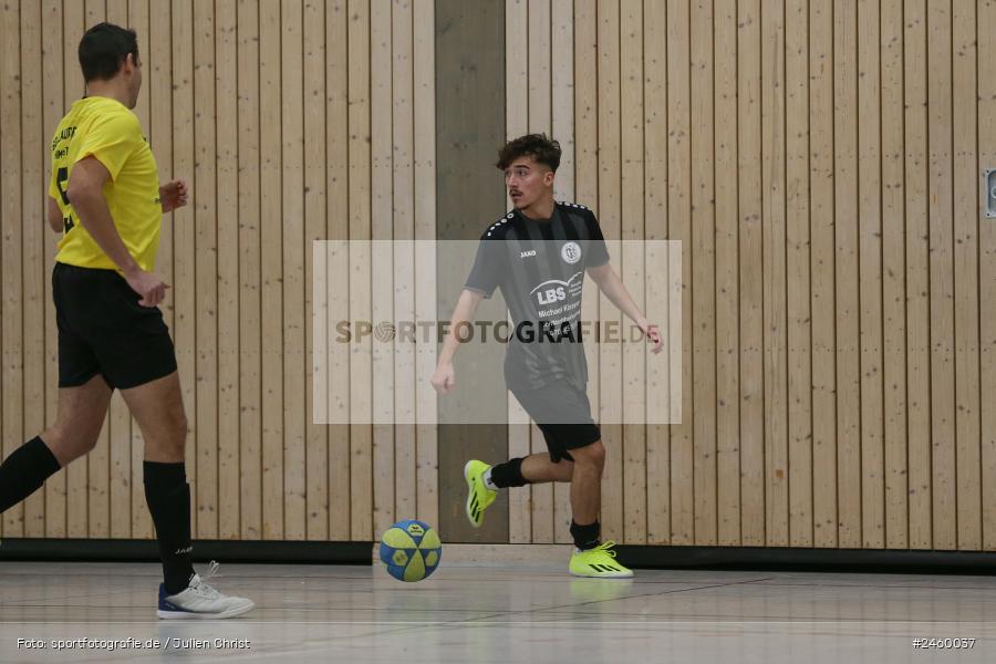 sport, action, TuS Frammersbach, Sinngrundhalle, SG Laudenbach-Himmelstadt, Hallenfussball, Fussball, Burgsinn, BFV, 27.12.2024, 27. Hagemann Midnight-Event 2024 - Bild-ID: 2460037