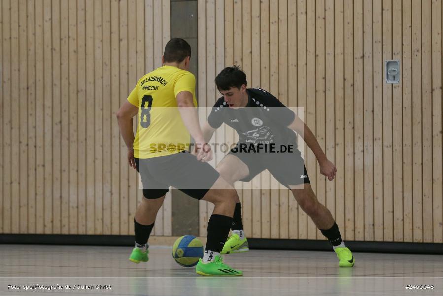 sport, action, TuS Frammersbach, Sinngrundhalle, SG Laudenbach-Himmelstadt, Hallenfussball, Fussball, Burgsinn, BFV, 27.12.2024, 27. Hagemann Midnight-Event 2024 - Bild-ID: 2460048 sport, action, TuS Frammersbach, Sinngrundhalle, SG Laudenbach-Himmelstadt, Hallenfussball, Fussball, Burgsinn, BFV, 27.12.2024, 27. Hagemann Midnight-Event 2024 - Bild-ID: 2460048