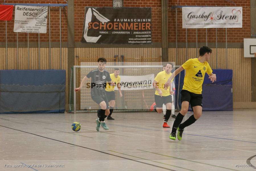 sport, action, TuS Frammersbach, Sinngrundhalle, SG Laudenbach-Himmelstadt, Hallenfussball, Fussball, Burgsinn, BFV, 27.12.2024, 27. Hagemann Midnight-Event 2024 - Bild-ID: 2460061