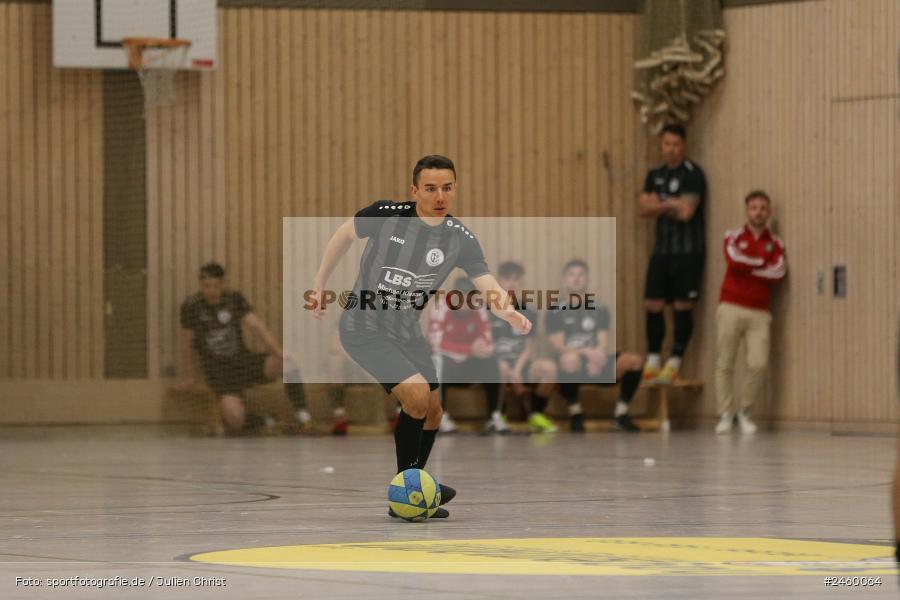 sport, action, TuS Frammersbach, Sinngrundhalle, SG Laudenbach-Himmelstadt, Hallenfussball, Fussball, Burgsinn, BFV, 27.12.2024, 27. Hagemann Midnight-Event 2024 - Bild-ID: 2460064