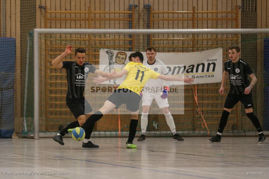 sport, action, TuS Frammersbach, Sinngrundhalle, SG Laudenbach-Himmelstadt, Hallenfussball, Fussball, Burgsinn, BFV, 27.12.2024, 27. Hagemann Midnight-Event 2024 - Bild-ID: 2460067