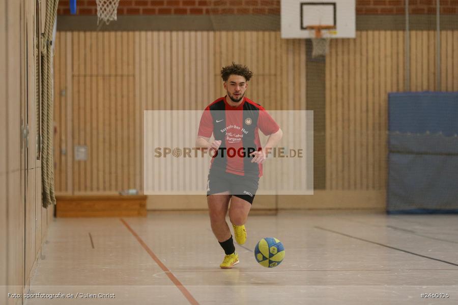sport, action, Sinngrundhalle, SG Burgsinn, Hallenfussball, Fussball, FV Gemünden/Seifriedsburg, Burgsinn, BFV, 27.12.2024, 27. Hagemann Midnight-Event 2024 - Bild-ID: 2460106