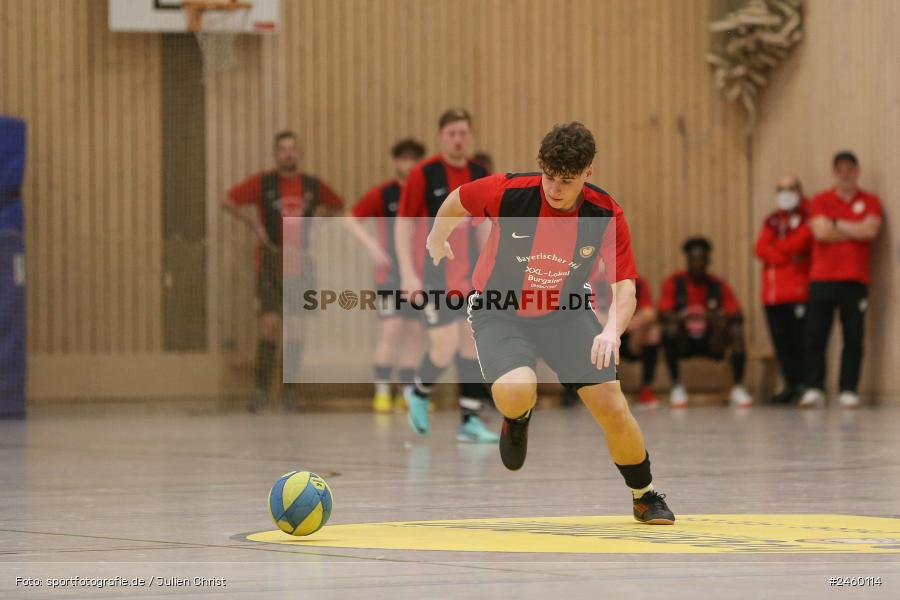 sport, action, Sinngrundhalle, SG Burgsinn, Hallenfussball, Fussball, FV Gemünden/Seifriedsburg, Burgsinn, BFV, 27.12.2024, 27. Hagemann Midnight-Event 2024 - Bild-ID: 2460114 sport, action, Sinngrundhalle, SG Burgsinn, Hallenfussball, Fussball, FV Gemünden/Seifriedsburg, Burgsinn, BFV, 27.12.2024, 27. Hagemann Midnight-Event 2024 - Bild-ID: 2460114