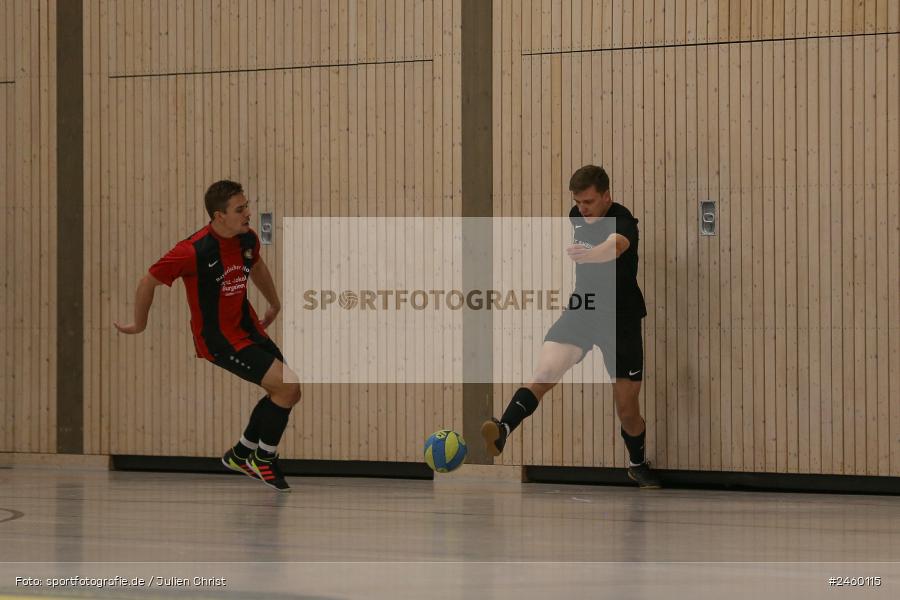 sport, action, Sinngrundhalle, SG Burgsinn, Hallenfussball, Fussball, FV Gemünden/Seifriedsburg, Burgsinn, BFV, 27.12.2024, 27. Hagemann Midnight-Event 2024 - Bild-ID: 2460115