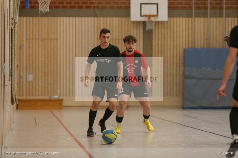 sport, action, Sinngrundhalle, SG Burgsinn, Hallenfussball, Fussball, FV Gemünden/Seifriedsburg, Burgsinn, BFV, 27.12.2024, 27. Hagemann Midnight-Event 2024 - Bild-ID: 2460128 sport, action, Sinngrundhalle, SG Burgsinn, Hallenfussball, Fussball, FV Gemünden/Seifriedsburg, Burgsinn, BFV, 27.12.2024, 27. Hagemann Midnight-Event 2024 - Bild-ID: 2460128