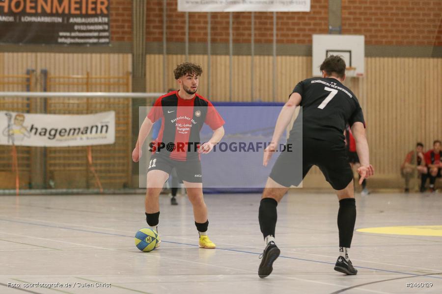 sport, action, Sinngrundhalle, SG Burgsinn, Hallenfussball, Fussball, FV Gemünden/Seifriedsburg, Burgsinn, BFV, 27.12.2024, 27. Hagemann Midnight-Event 2024 - Bild-ID: 2460129 sport, action, Sinngrundhalle, SG Burgsinn, Hallenfussball, Fussball, FV Gemünden/Seifriedsburg, Burgsinn, BFV, 27.12.2024, 27. Hagemann Midnight-Event 2024 - Bild-ID: 2460129