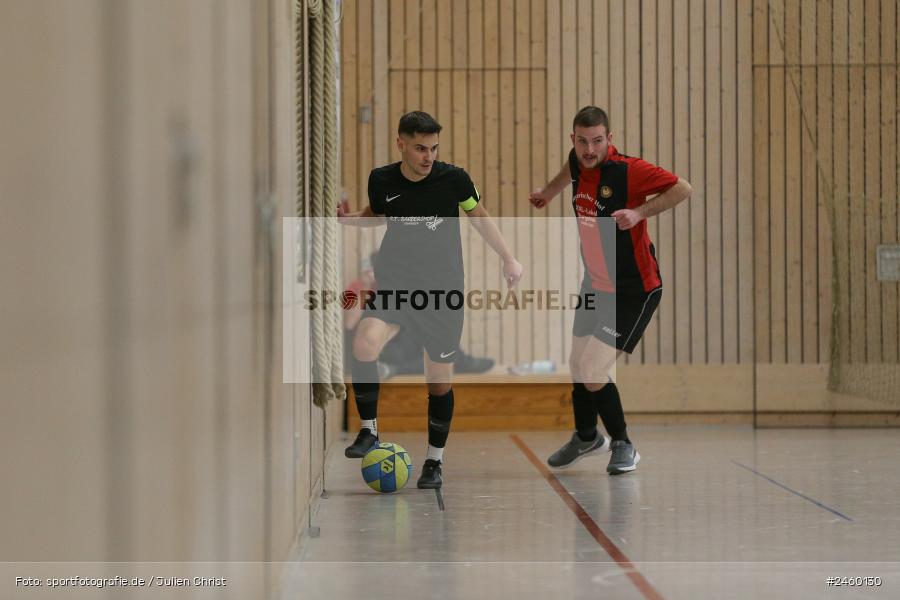sport, action, Sinngrundhalle, SG Burgsinn, Hallenfussball, Fussball, FV Gemünden/Seifriedsburg, Burgsinn, BFV, 27.12.2024, 27. Hagemann Midnight-Event 2024 - Bild-ID: 2460130