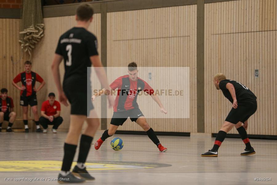 sport, action, Sinngrundhalle, SG Burgsinn, Hallenfussball, Fussball, FV Gemünden/Seifriedsburg, Burgsinn, BFV, 27.12.2024, 27. Hagemann Midnight-Event 2024 - Bild-ID: 2460134