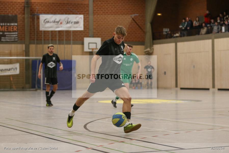 sport, action, Sinngrundhalle, SV-DJK Wombach, Hallenfussball, Fussball, FV Karlstadt, Burgsinn, BFV, 27.12.2024, 27. Hagemann Midnight-Event 2024 - Bild-ID: 2460311