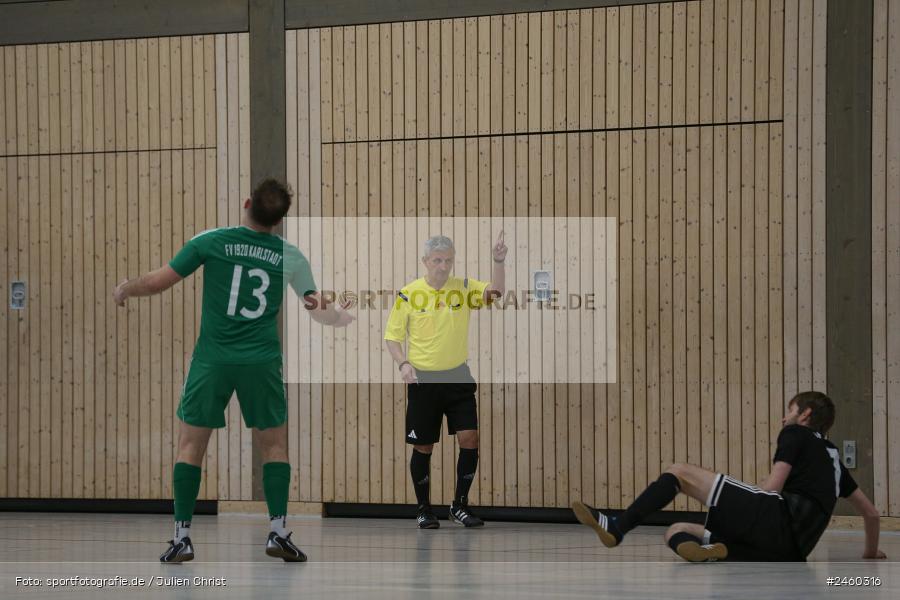 sport, action, Sinngrundhalle, SV-DJK Wombach, Hallenfussball, Fussball, FV Karlstadt, Burgsinn, BFV, 27.12.2024, 27. Hagemann Midnight-Event 2024 - Bild-ID: 2460316 sport, action, Sinngrundhalle, SV-DJK Wombach, Hallenfussball, Fussball, FV Karlstadt, Burgsinn, BFV, 27.12.2024, 27. Hagemann Midnight-Event 2024 - Bild-ID: 2460316