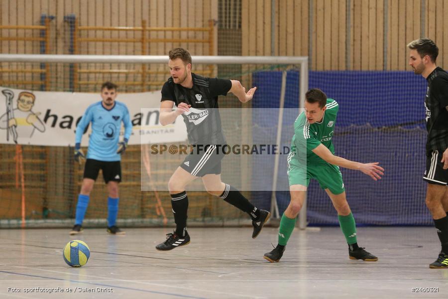 sport, action, Sinngrundhalle, SV-DJK Wombach, Hallenfussball, Fussball, FV Karlstadt, Burgsinn, BFV, 27.12.2024, 27. Hagemann Midnight-Event 2024 - Bild-ID: 2460321