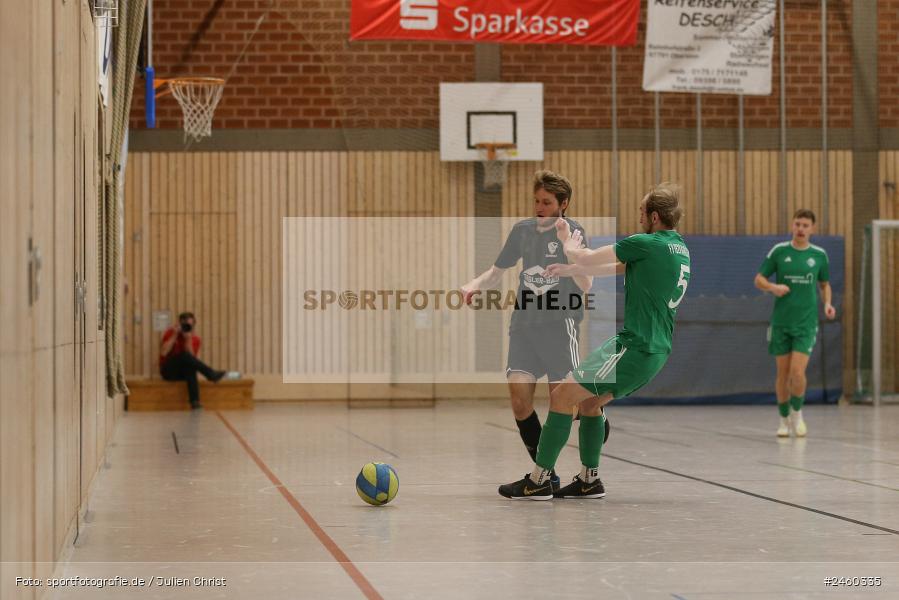 sport, action, Sinngrundhalle, SV-DJK Wombach, Hallenfussball, Fussball, FV Karlstadt, Burgsinn, BFV, 27.12.2024, 27. Hagemann Midnight-Event 2024 - Bild-ID: 2460335