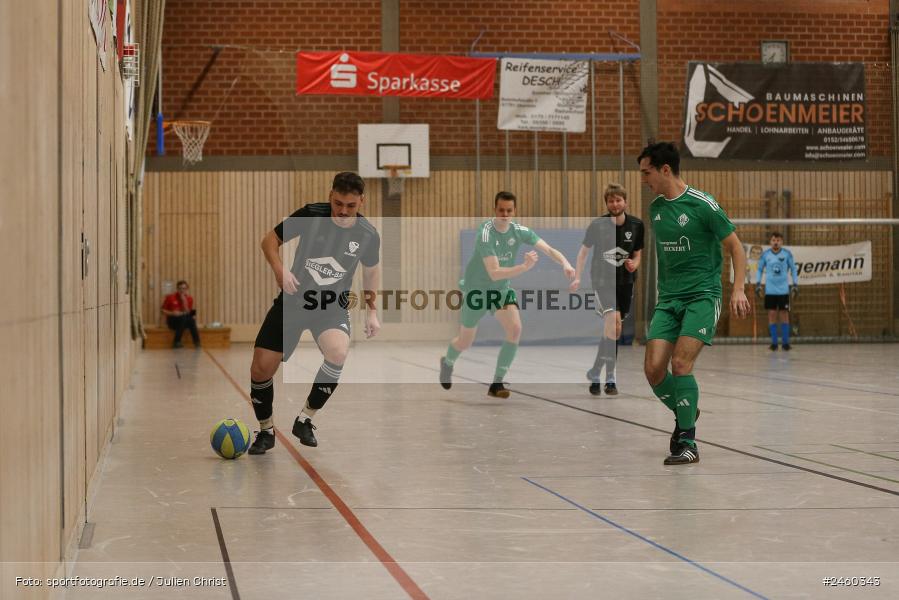 sport, action, Sinngrundhalle, SV-DJK Wombach, Hallenfussball, Fussball, FV Karlstadt, Burgsinn, BFV, 27.12.2024, 27. Hagemann Midnight-Event 2024 - Bild-ID: 2460343