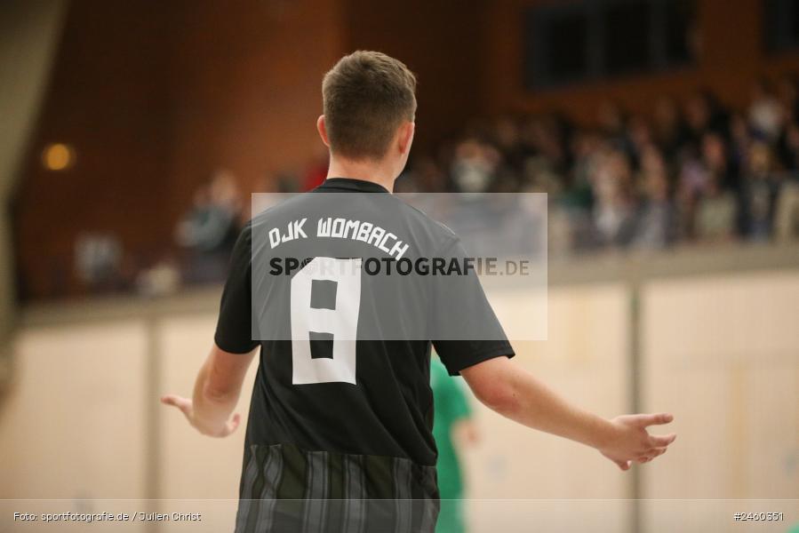 sport, action, Sinngrundhalle, SV-DJK Wombach, Hallenfussball, Fussball, FV Karlstadt, Burgsinn, BFV, 27.12.2024, 27. Hagemann Midnight-Event 2024 - Bild-ID: 2460351