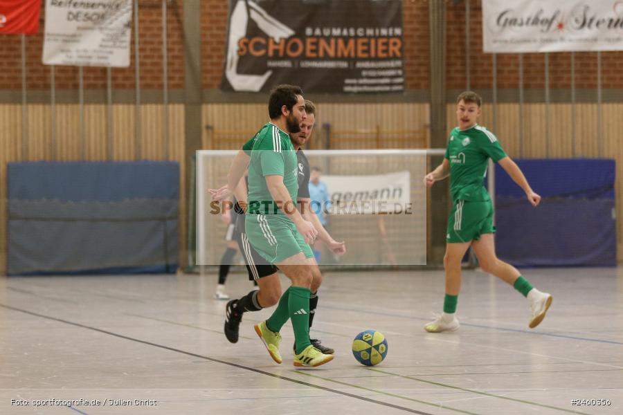 sport, action, Sinngrundhalle, SV-DJK Wombach, Hallenfussball, Fussball, FV Karlstadt, Burgsinn, BFV, 27.12.2024, 27. Hagemann Midnight-Event 2024 - Bild-ID: 2460356
