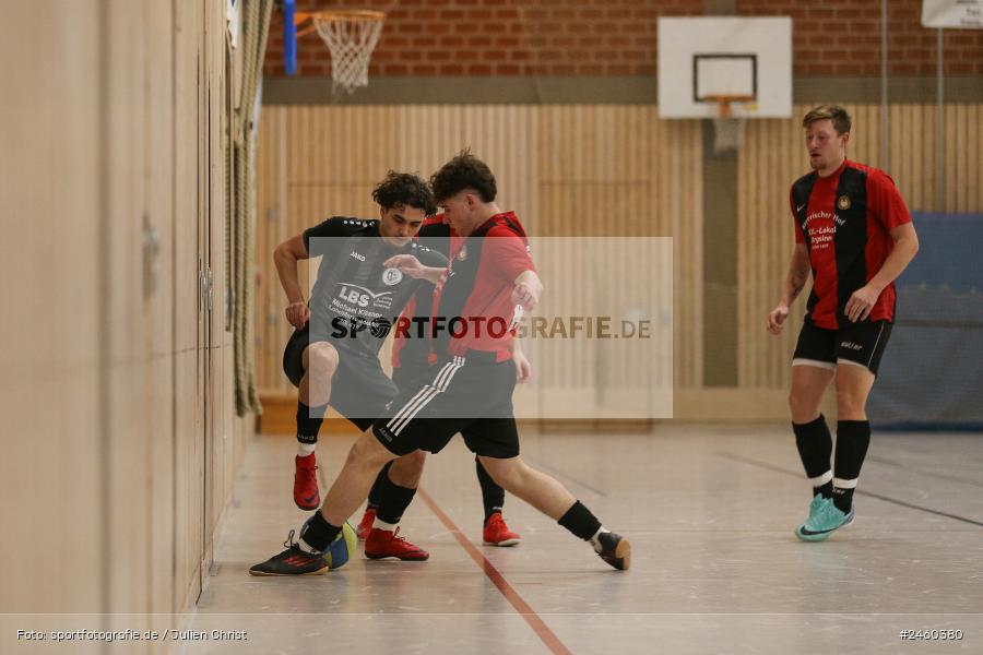 sport, action, TuS Frammersbach, Sinngrundhalle, SG Burgsinn, Hallenfussball, Fussball, Burgsinn, BFV, 27.12.2024, 27. Hagemann Midnight-Event 2024 - Bild-ID: 2460380
