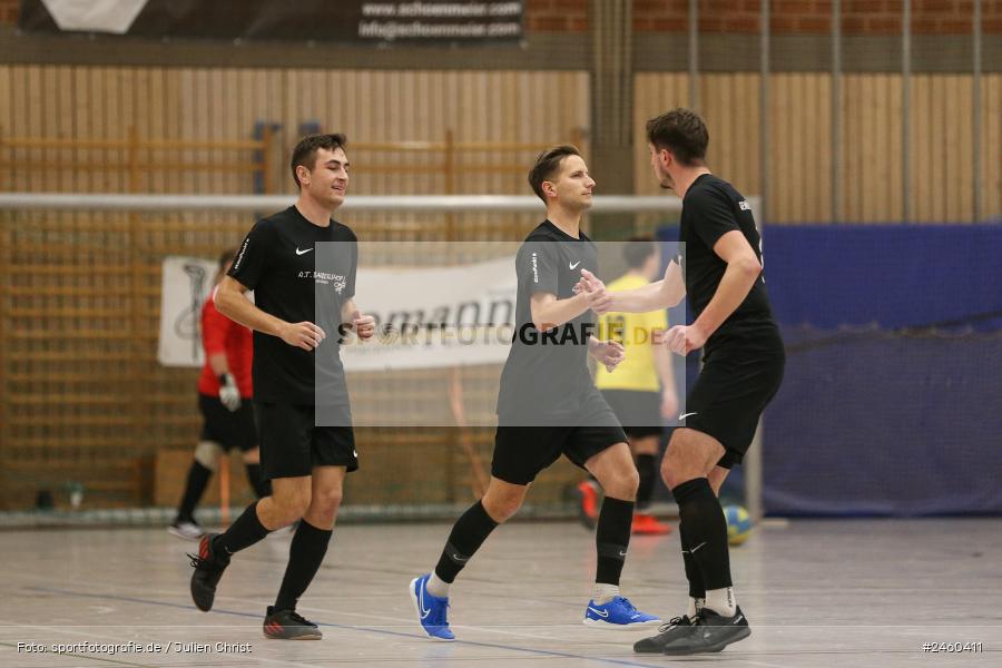 sport, action, Sinngrundhalle, SG Laudenbach-Himmelstadt, Hallenfussball, Fussball, FV Gemünden/Seifriedsburg, Burgsinn, BFV, 27.12.2024, 27. Hagemann Midnight-Event 2024 - Bild-ID: 2460411