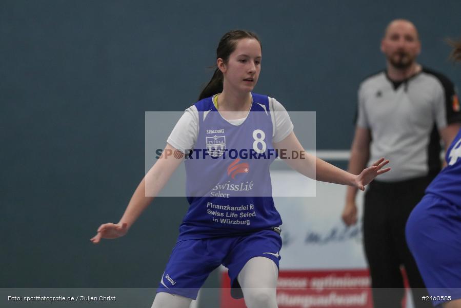sport, action, TVM, TV Marktheidenfeld, Regionalliga Damen HR-Nord, RLS, Marktheidenfeld, Hans-Wilhelm-Renkhoff Halle, ChemCats Chemnitz 2, CCC, Basketball, 11.01.2025 - Bild-ID: 2460585