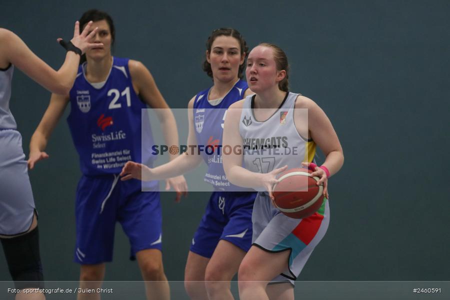 sport, action, TVM, TV Marktheidenfeld, Regionalliga Damen HR-Nord, RLS, Marktheidenfeld, Hans-Wilhelm-Renkhoff Halle, ChemCats Chemnitz 2, CCC, Basketball, 11.01.2025 - Bild-ID: 2460591