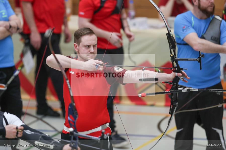 sport, action, Nägelseesportzentrum, Lohr am Main, Bogen, 3. Wettkampftag, 2. Bundesliga Süd, 11.01.2025 - Bild-ID: 2460630 sport, action, Nägelseesportzentrum, Lohr am Main, Bogen, 3. Wettkampftag, 2. Bundesliga Süd, 11.01.2025 - Bild-ID: 2460630