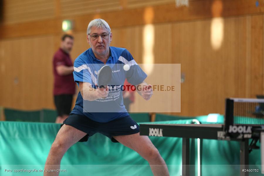 sport, action, Tischtennis, Heuberghalle, Frammersbach, Bezirks-Einzelmeisterschaften, 12.01.2025 - Bild-ID: 2460752 sport, action, Tischtennis, Heuberghalle, Frammersbach, Bezirks-Einzelmeisterschaften, 12.01.2025 - Bild-ID: 2460752