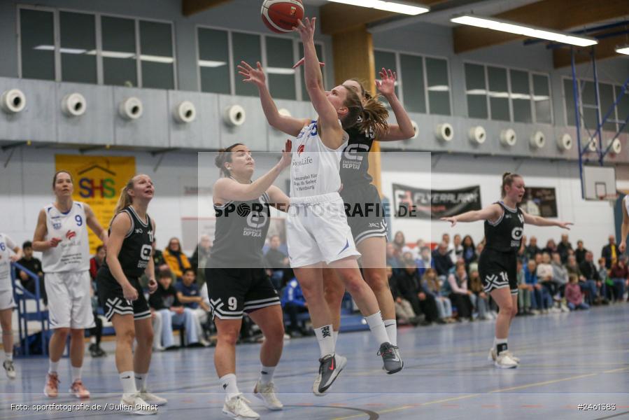 sport, action, TVM, TV Marktheidenfeld, Regionalliga Damen HR-Nord, RLS, Marktheidenfeld, Hans-Wilhelm-Renkhoff-Halle, Basketball, BGL, BG Litzendorf, 18.01.2025 - Bild-ID: 2461383