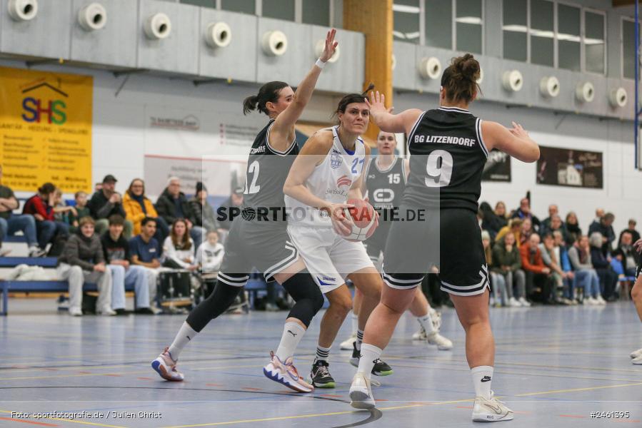 sport, action, TVM, TV Marktheidenfeld, Regionalliga Damen HR-Nord, RLS, Marktheidenfeld, Hans-Wilhelm-Renkhoff-Halle, Basketball, BGL, BG Litzendorf, 18.01.2025 - Bild-ID: 2461395