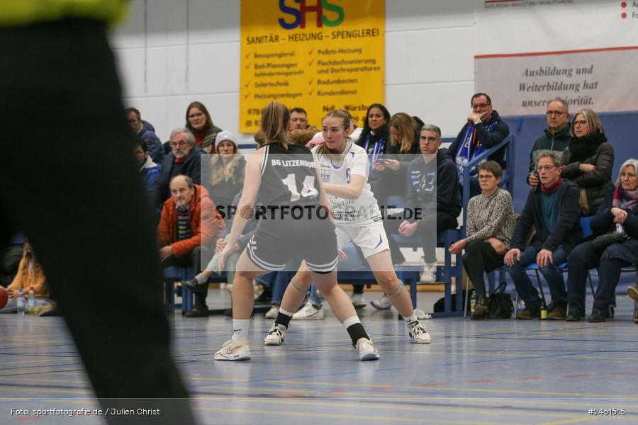 sport, action, TVM, TV Marktheidenfeld, Regionalliga Damen HR-Nord, RLS, Marktheidenfeld, Hans-Wilhelm-Renkhoff-Halle, Basketball, BGL, BG Litzendorf, 18.01.2025 - Bild-ID: 2461515