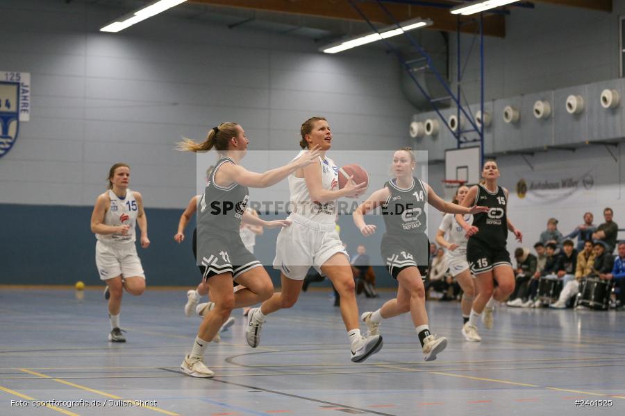 sport, action, TVM, TV Marktheidenfeld, Regionalliga Damen HR-Nord, RLS, Marktheidenfeld, Hans-Wilhelm-Renkhoff-Halle, Basketball, BGL, BG Litzendorf, 18.01.2025 - Bild-ID: 2461525