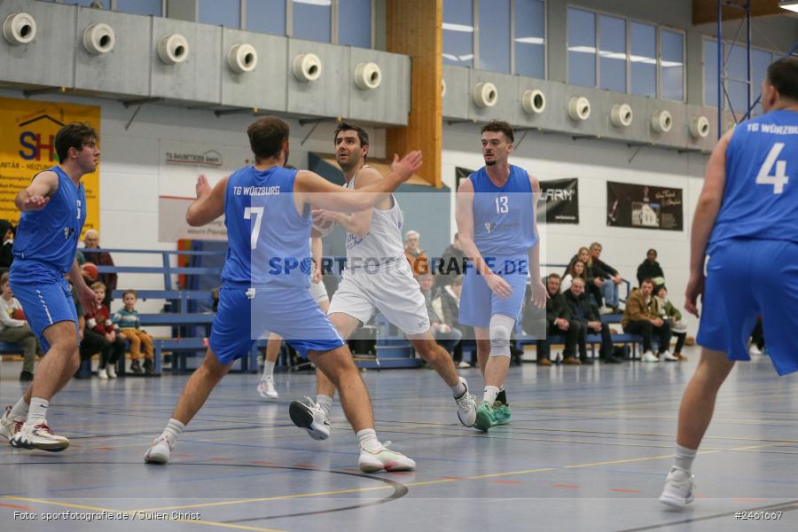 Hans-Wilhelm-Renkhoff-Halle, Marktheidenfeld, 18.01.2025, sport, action, Basketball, BOL, Bezirksoberliga, TGW, TVM, TG Würzburg 2, TV Marktheidenfeld - Bild-ID: 2461667 Hans-Wilhelm-Renkhoff-Halle, Marktheidenfeld, 18.01.2025, sport, action, Basketball, BOL, Bezirksoberliga, TGW, TVM, TG Würzburg 2, TV Marktheidenfeld - Bild-ID: 2461667