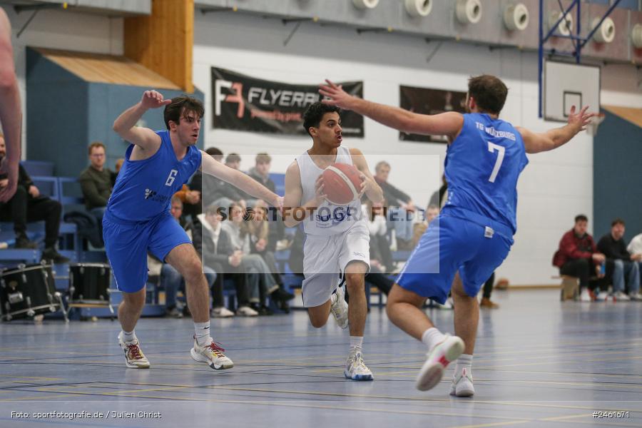 Hans-Wilhelm-Renkhoff-Halle, Marktheidenfeld, 18.01.2025, sport, action, Basketball, BOL, Bezirksoberliga, TGW, TVM, TG Würzburg 2, TV Marktheidenfeld - Bild-ID: 2461671 Hans-Wilhelm-Renkhoff-Halle, Marktheidenfeld, 18.01.2025, sport, action, Basketball, BOL, Bezirksoberliga, TGW, TVM, TG Würzburg 2, TV Marktheidenfeld - Bild-ID: 2461671