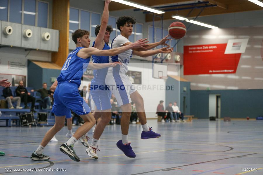 Hans-Wilhelm-Renkhoff-Halle, Marktheidenfeld, 18.01.2025, sport, action, Basketball, BOL, Bezirksoberliga, TGW, TVM, TG Würzburg 2, TV Marktheidenfeld - Bild-ID: 2461674 Hans-Wilhelm-Renkhoff-Halle, Marktheidenfeld, 18.01.2025, sport, action, Basketball, BOL, Bezirksoberliga, TGW, TVM, TG Würzburg 2, TV Marktheidenfeld - Bild-ID: 2461674