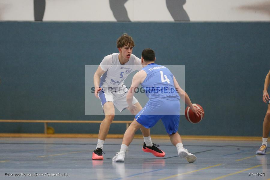Hans-Wilhelm-Renkhoff-Halle, Marktheidenfeld, 18.01.2025, sport, action, Basketball, BOL, Bezirksoberliga, TGW, TVM, TG Würzburg 2, TV Marktheidenfeld - Bild-ID: 2461675
