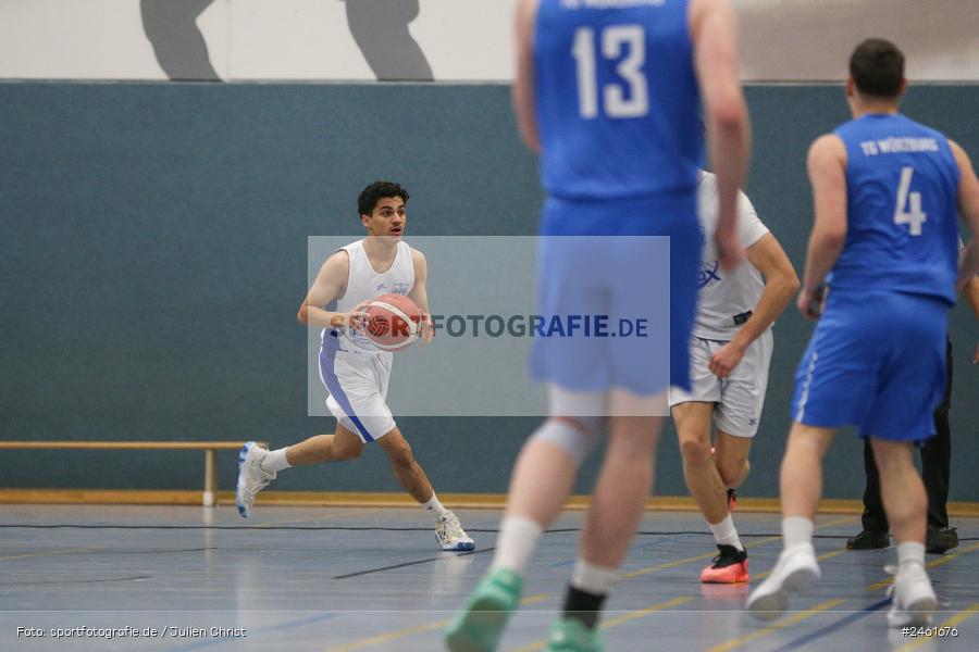 Hans-Wilhelm-Renkhoff-Halle, Marktheidenfeld, 18.01.2025, sport, action, Basketball, BOL, Bezirksoberliga, TGW, TVM, TG Würzburg 2, TV Marktheidenfeld - Bild-ID: 2461676