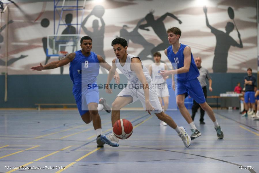 Hans-Wilhelm-Renkhoff-Halle, Marktheidenfeld, 18.01.2025, sport, action, Basketball, BOL, Bezirksoberliga, TGW, TVM, TG Würzburg 2, TV Marktheidenfeld - Bild-ID: 2461736 Hans-Wilhelm-Renkhoff-Halle, Marktheidenfeld, 18.01.2025, sport, action, Basketball, BOL, Bezirksoberliga, TGW, TVM, TG Würzburg 2, TV Marktheidenfeld - Bild-ID: 2461736